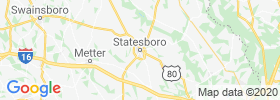 Statesboro map